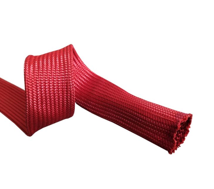 Red Kevlar Tubular Webbing